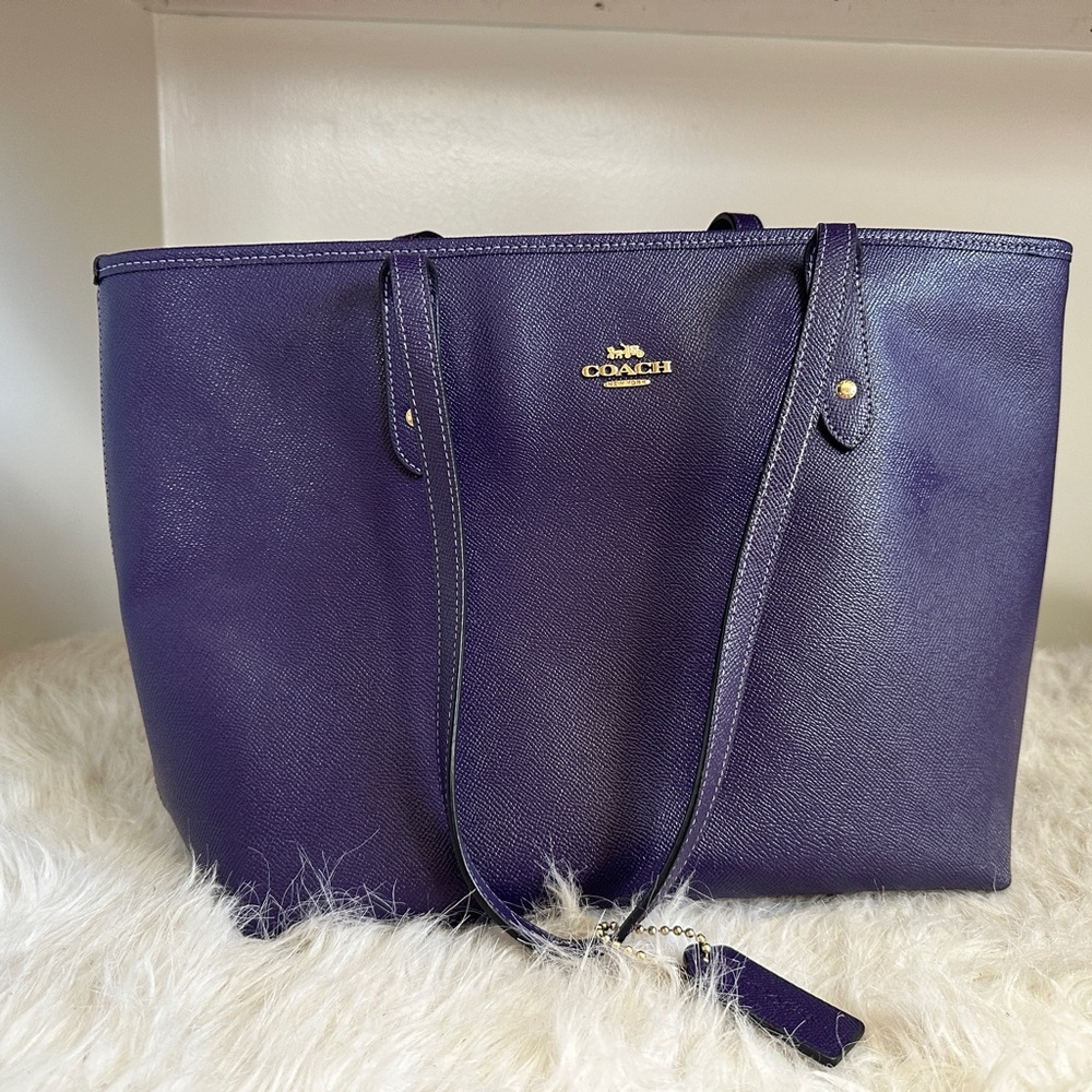 Coach Zip Zip Tote Bag